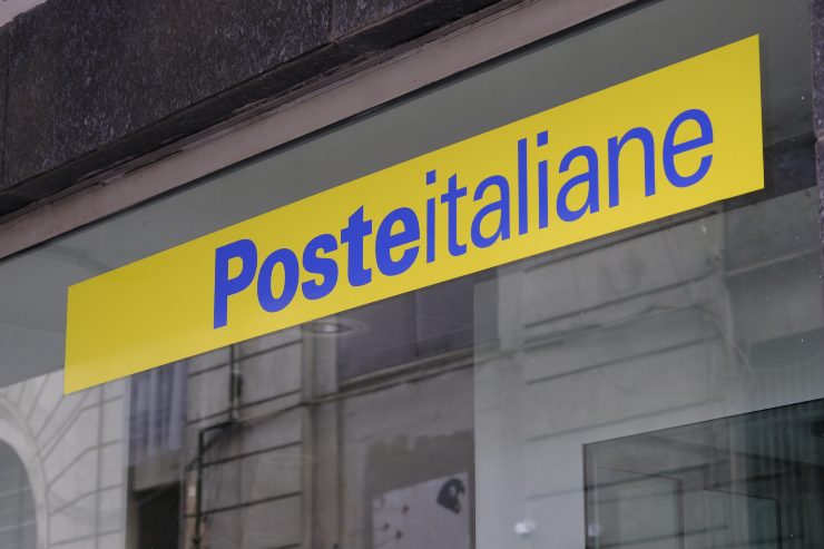 Insegna ufficio postale poste italiane