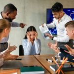 ambiente di lavoro stressante