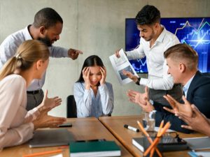 ambiente di lavoro stressante