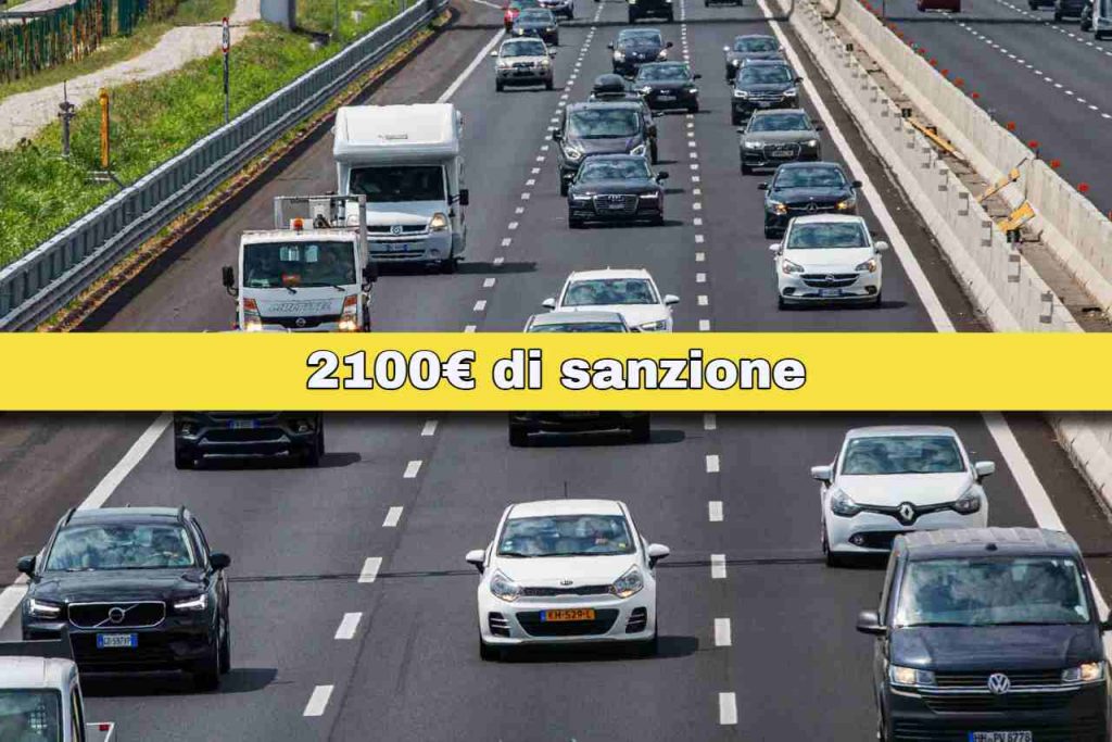 “2100€ di multa, andava a 90km/h”: disastro autostrade, i nuovi limiti sono devastanti | Lo stato prende soldi nuovi così